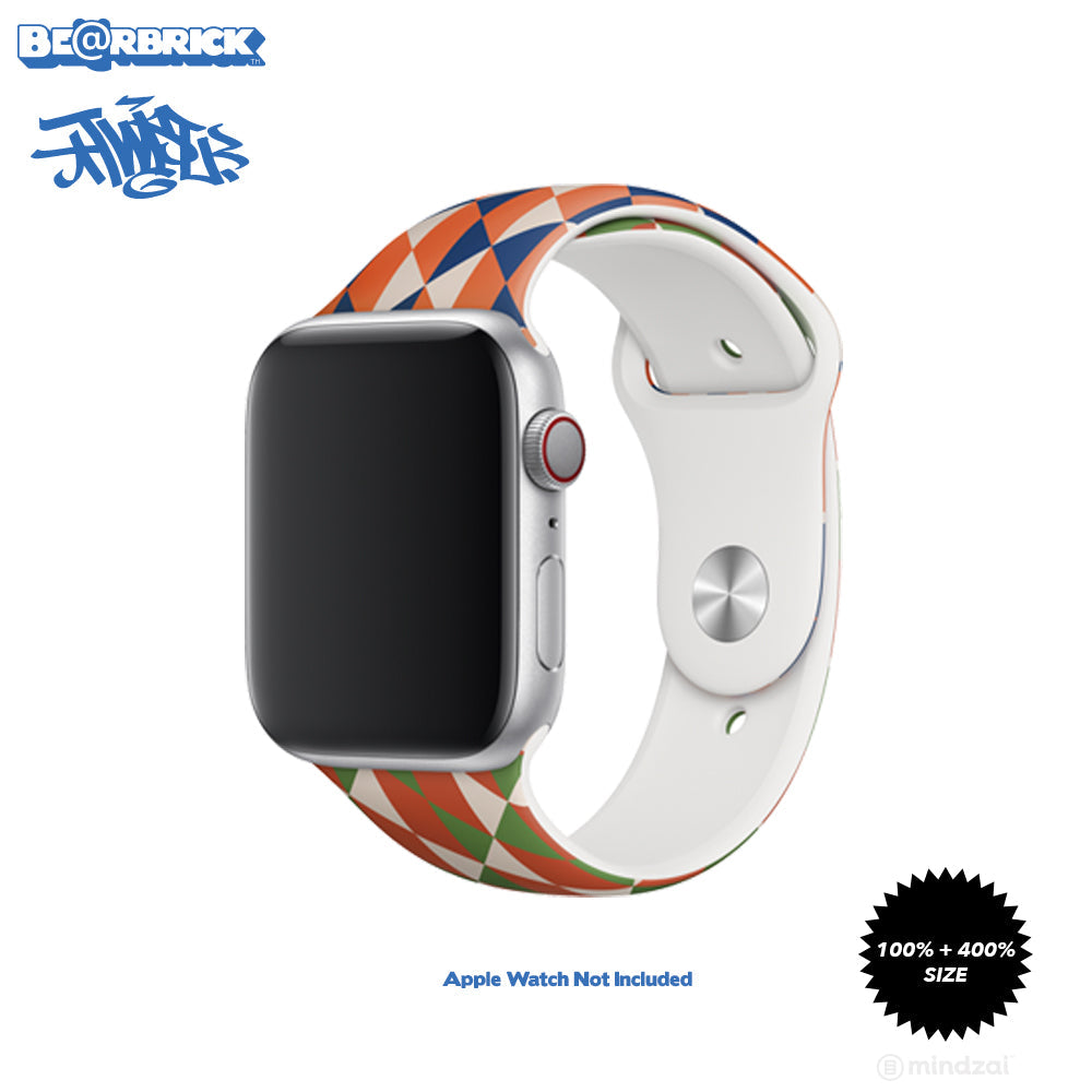 Barry McGee 100% + 400% Bearbrick Set + Apple Watch Sport Band 44mm by Medicom Toy