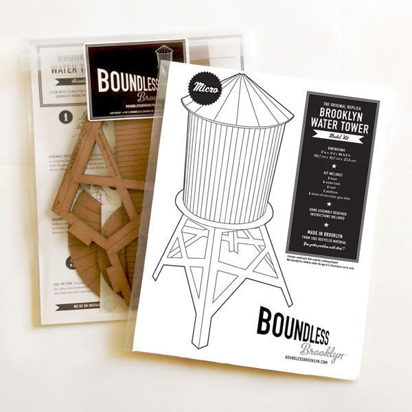 Boundless Brooklyn Model Water Tower Kit: The Micro - Mindzai
 - 3