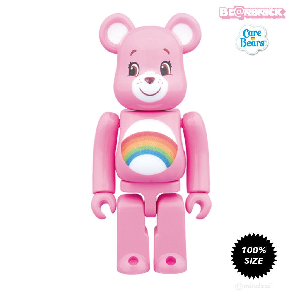 Cheer Bear Care Bears 100% Bearbrick - Mindzai