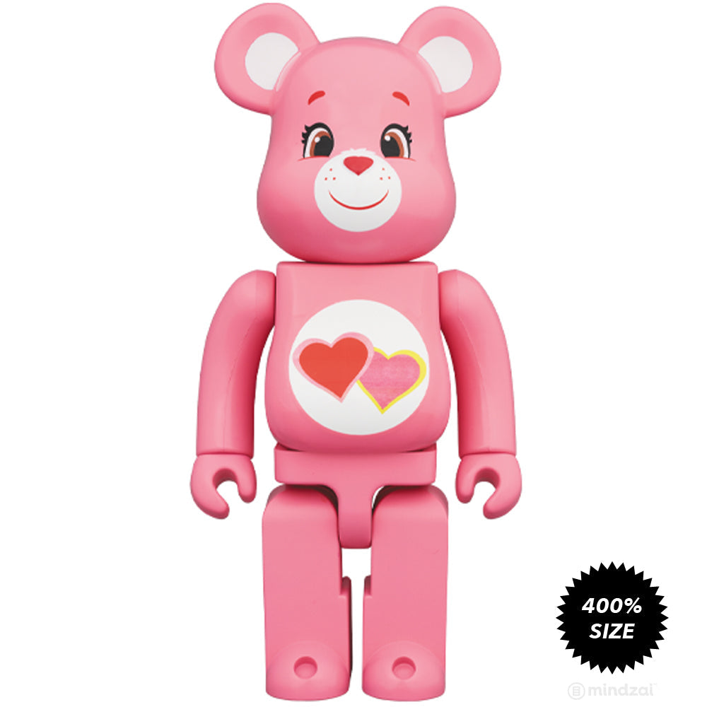Care Bears Love-a-Lot Bear 400% Bearbrick by Medicom Toy