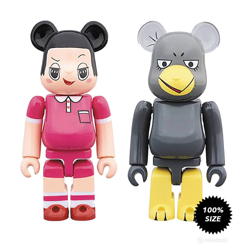 Chico Chan and Kyoe 100% Bearbrick 2-Pack by Medicom Toy