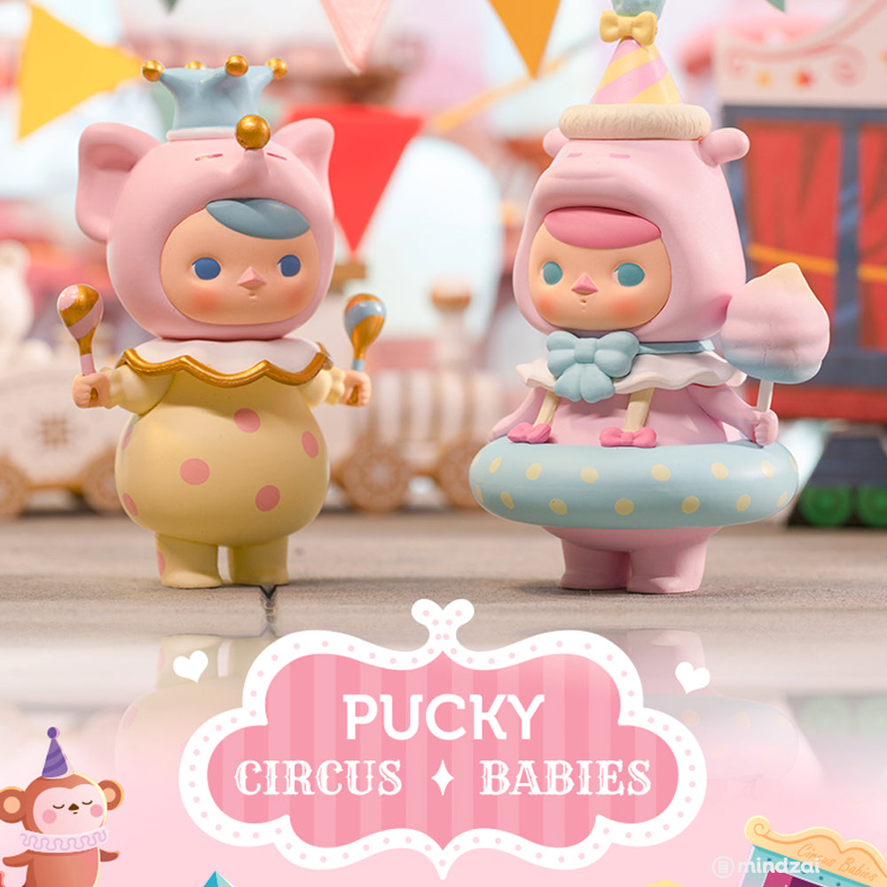 Pucky Circus Babies Blind Box Series by Pucky x POP MART