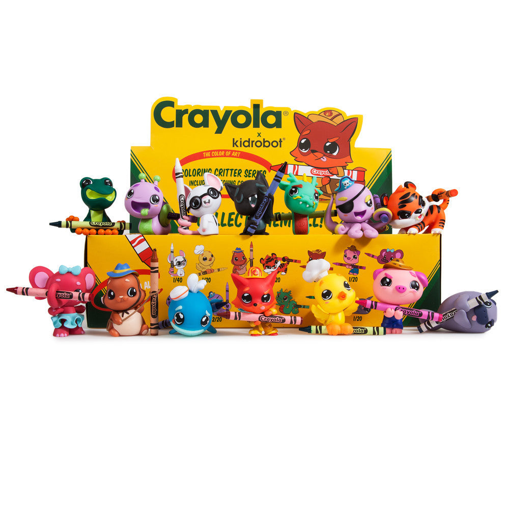 Crayola Critters Blind Box Mini Series by Kidrobot - Mindzai
 - 1