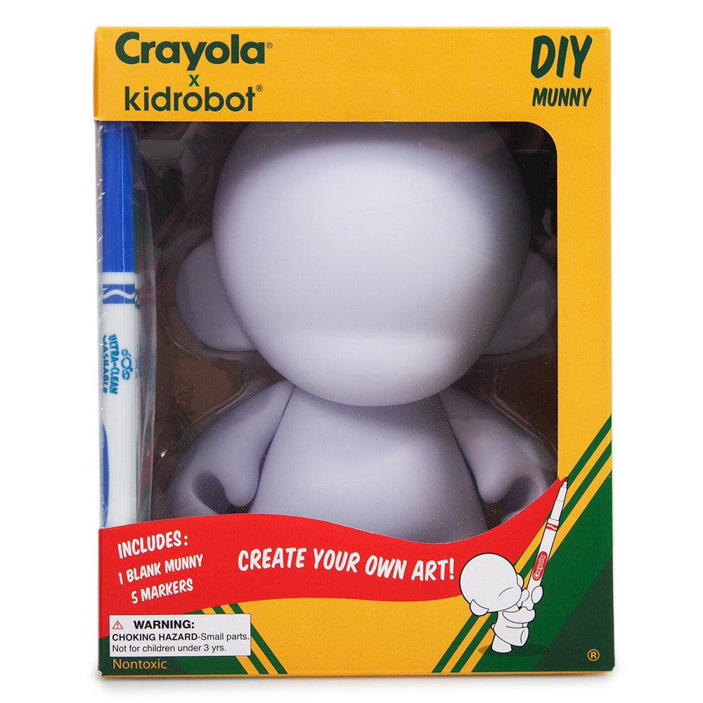 DIY Munny 7-inch by Kidrobot x Crayola - Mindzai
 - 3