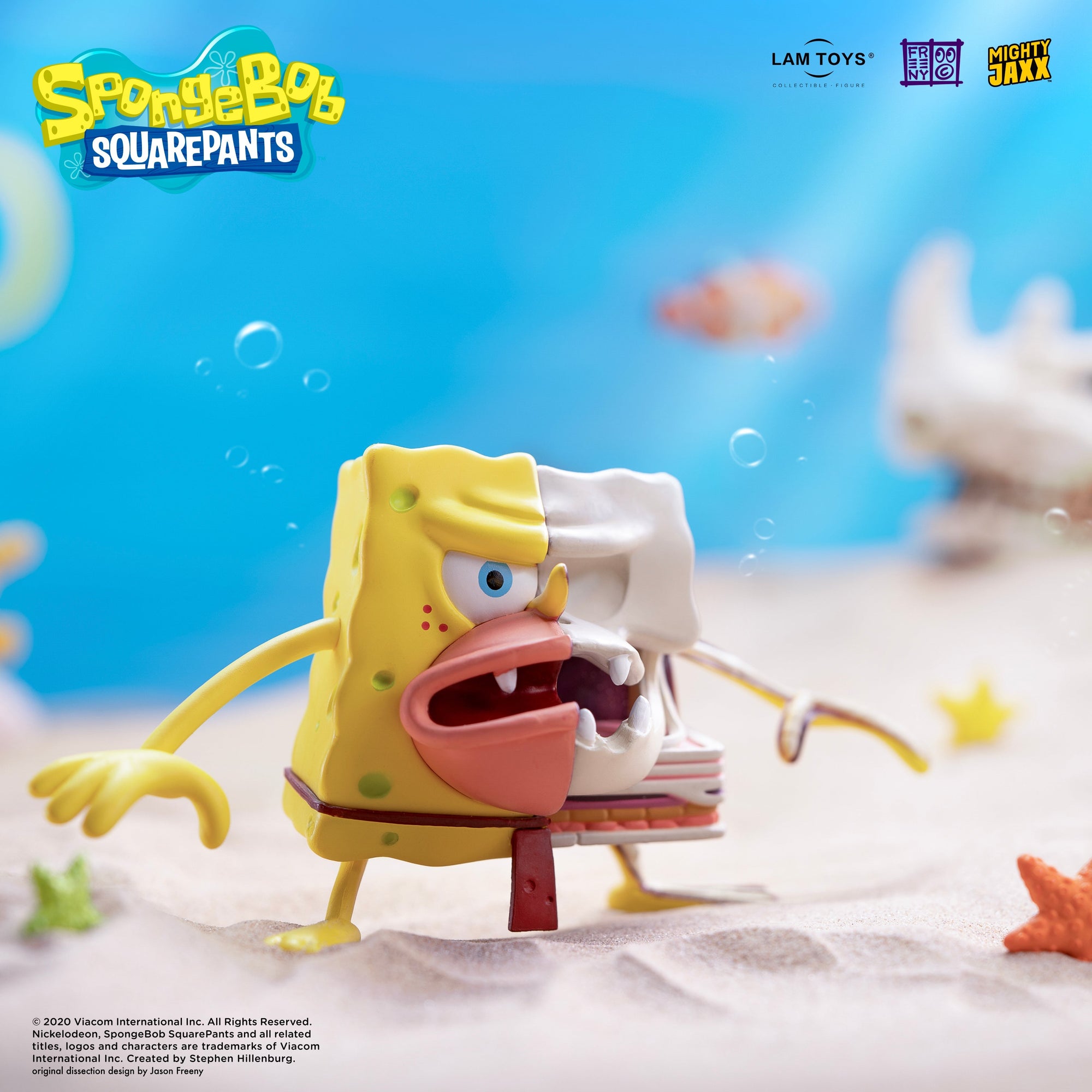 SpongeBob SquarePants (Meme Edition) Hidden Dissectables Blind Box Series by Jason Freeny x Mighty Jaxx
