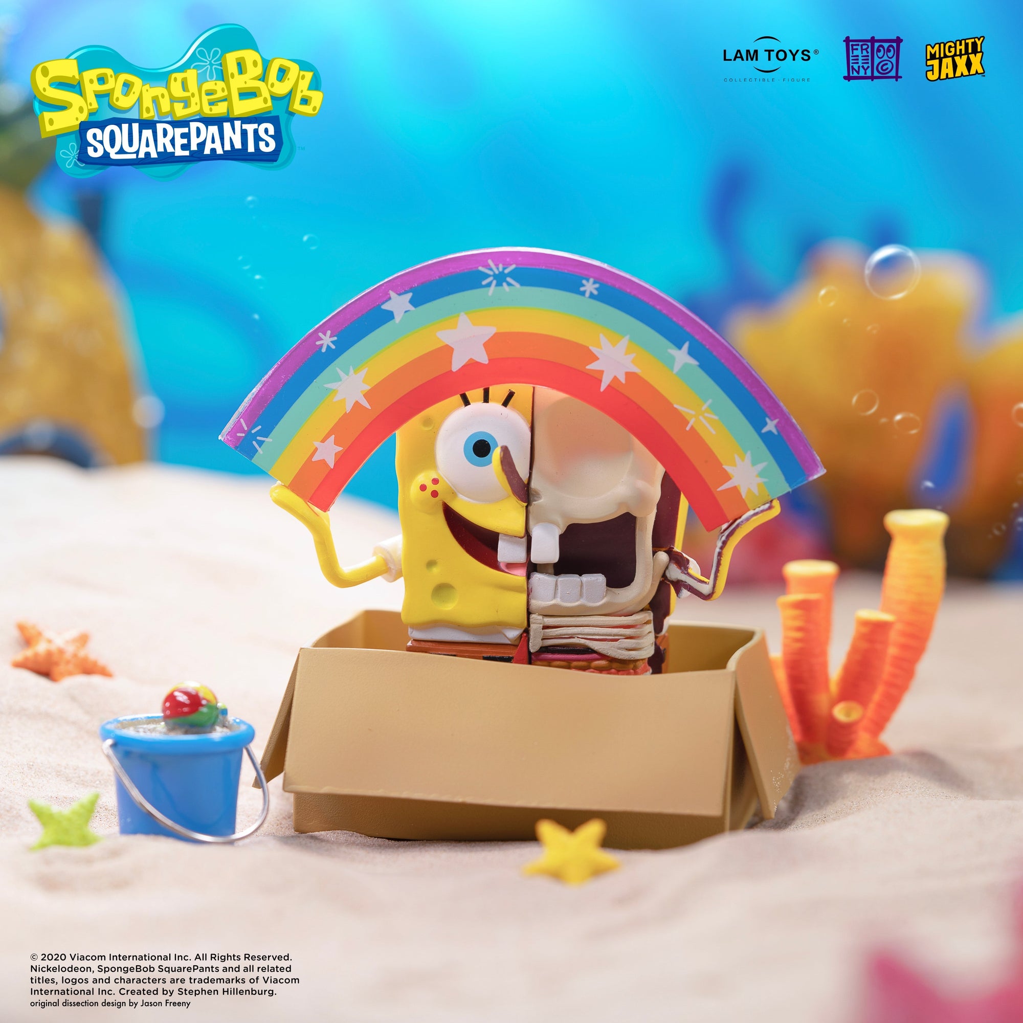SpongeBob SquarePants (Meme Edition) Hidden Dissectables Blind Box Series by Jason Freeny x Mighty Jaxx