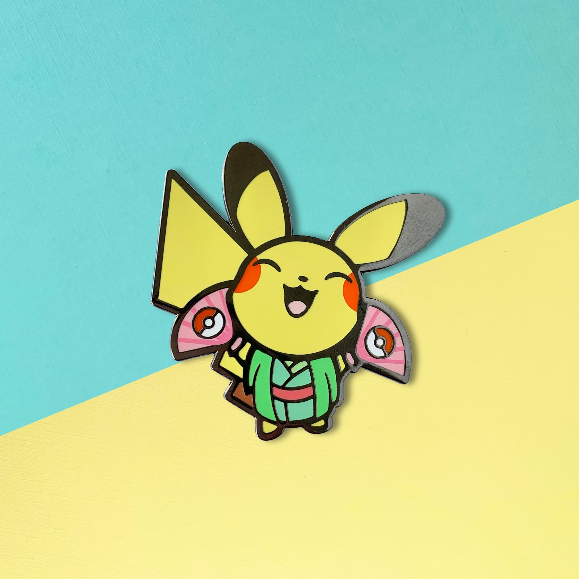 Haori Pikachu Enamel Pin by Shumi Collective