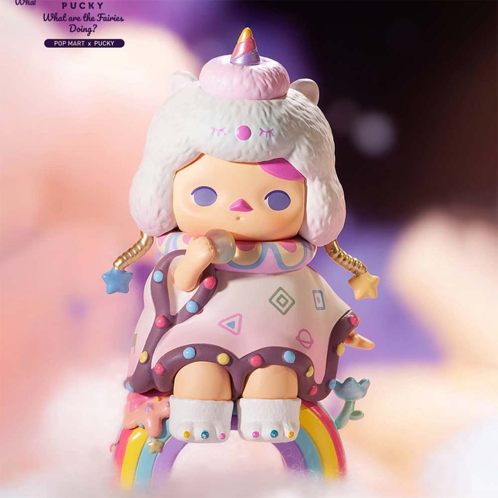 Pucky What Are The Fairies Doing Blind Box Series by POP MART