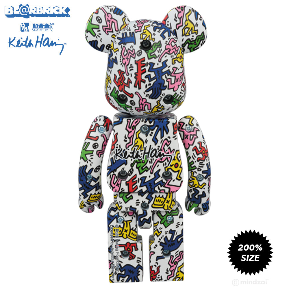 Keith Haring #1 Super Metal Alloy 200% Bearbrick by Medicom Toy