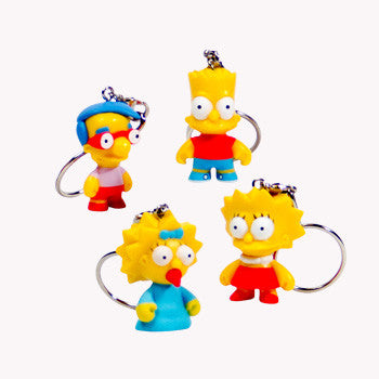 The Simpsons x Kidrobot Keychains - Single Blind Box - Mindzai  - 1