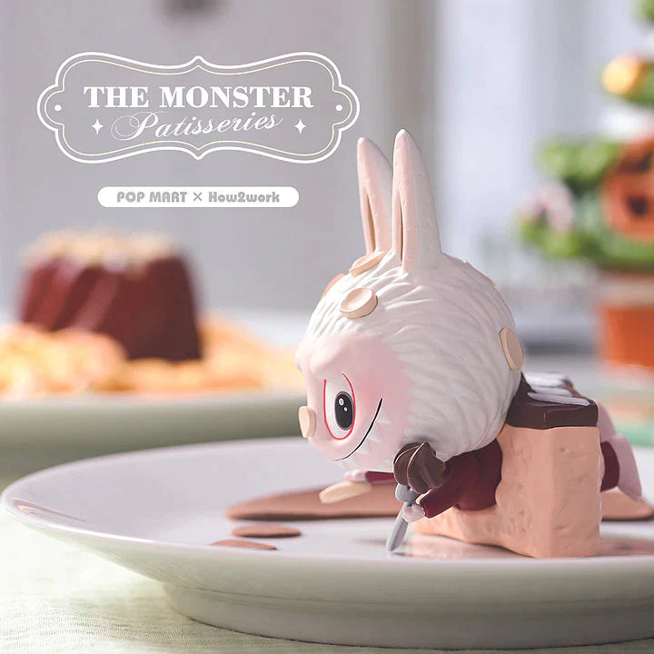 France Butter Sponge Cake - The Monster Patisseries Labubu Desserts Series by POP MART x Kasing Lung