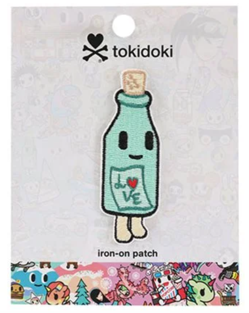 Love Bottle Embroidered Patch by Tokidoki