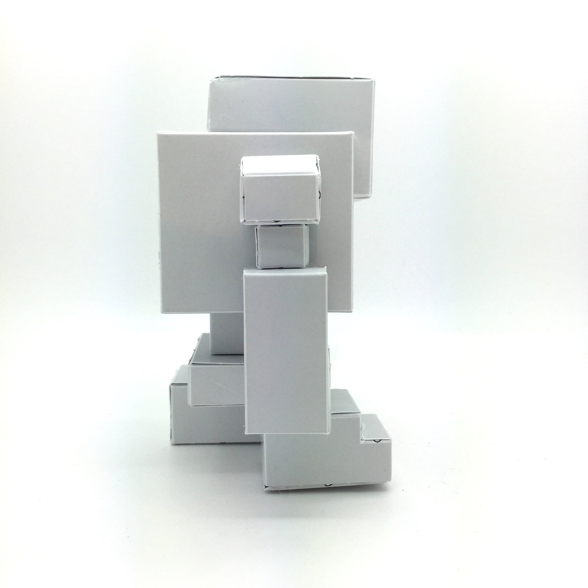 Lovebot Paper Craft Toy by Matthew Del Degan - Mindzai
 - 3