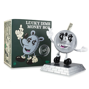 Lucky Dime Money Box by Jeremyville x Kidrobot - Mindzai
 - 4