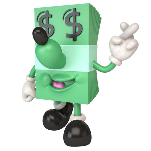 Lucky Dollar Money Box by Jeremyville x Kidrobot - Mindzai  - 3