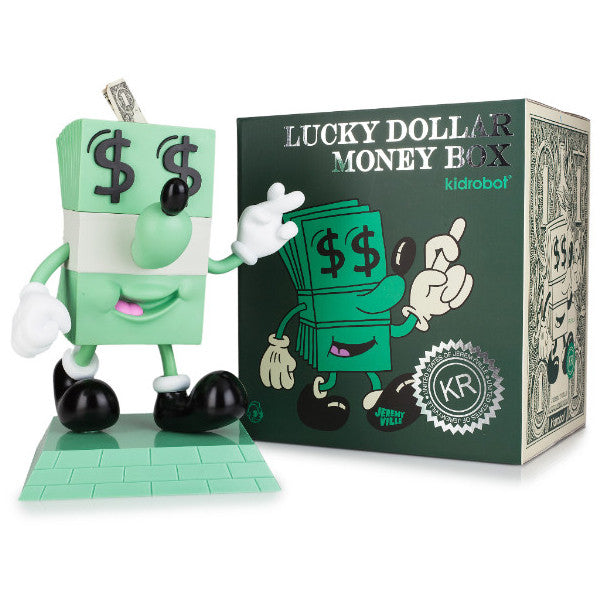 Lucky Dollar Money Box by Jeremyville x Kidrobot - Mindzai  - 4