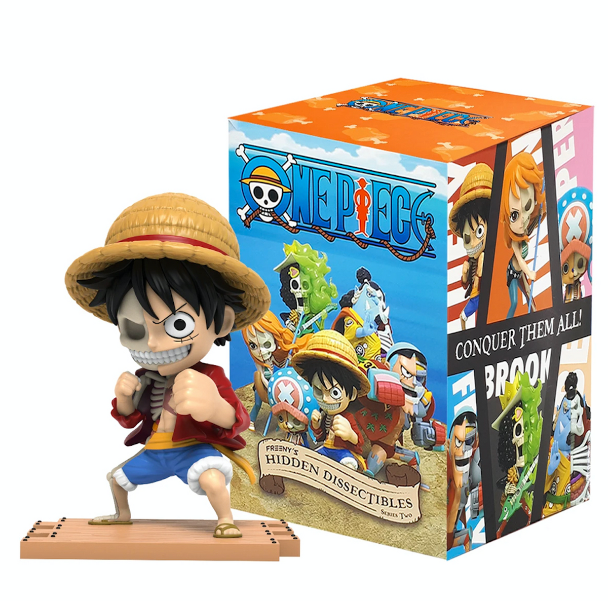 Luffy - One Piece Hidden Dissectables Series 2 by Jason Freeny x Mighty Jaxx