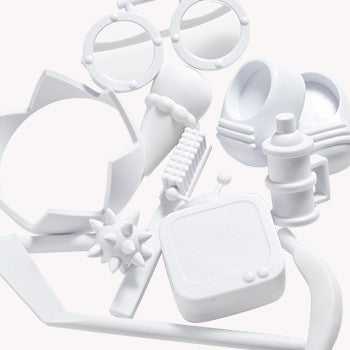DIY Foomi 7" White Edition by kidrobot - Mindzai  - 3