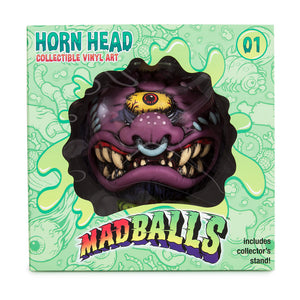 Mad Balls x Kidrobot Horn Head Medium Figure - Mindzai
 - 4