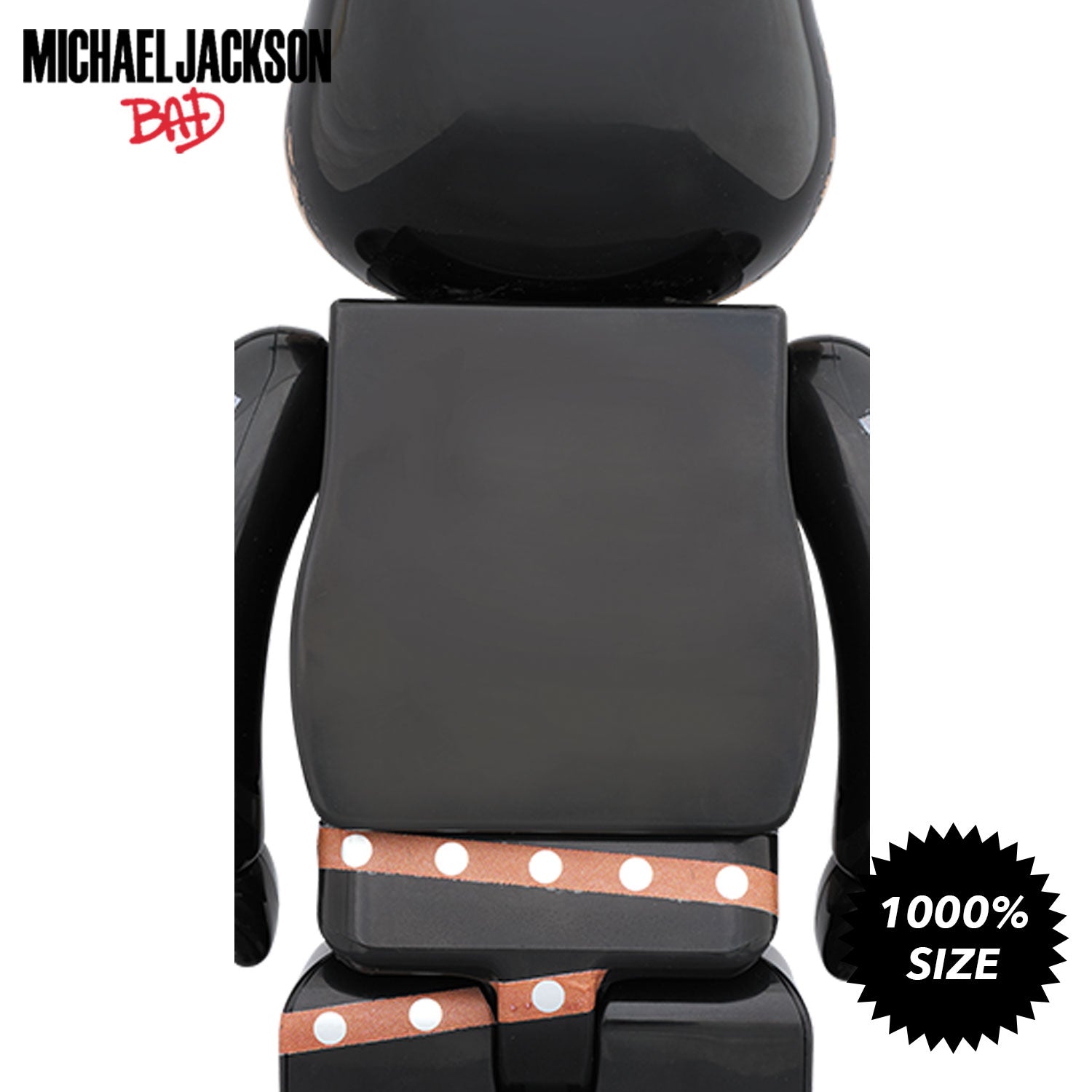 Michael Jackson BAD 1000% Bearbrick by Medicom Toy
