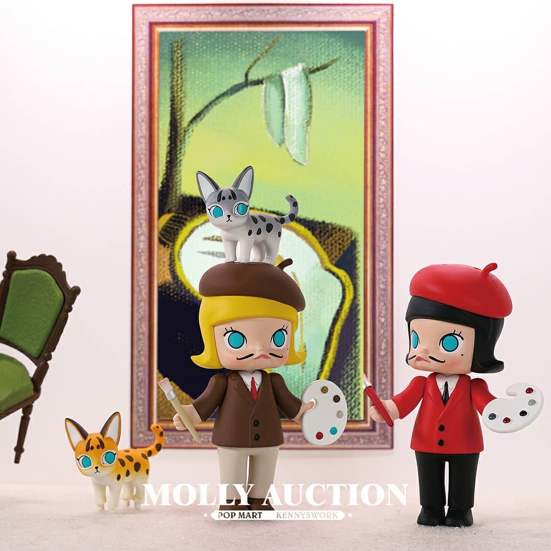 Molly Auction Blind Box Series by Kennyswork x POP MART