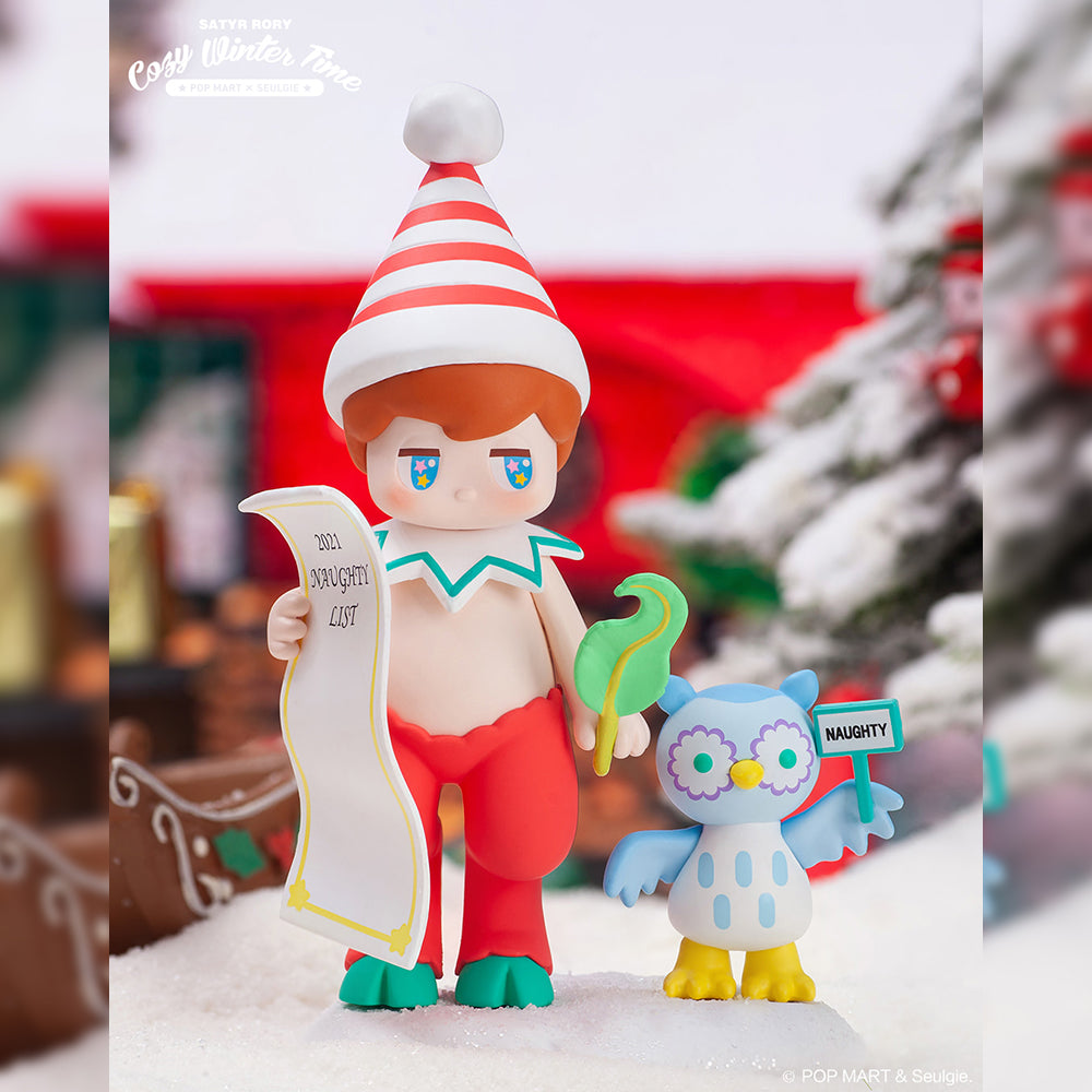 Satyr Rory Cozy Winter Time Blind Box Series by POP MART