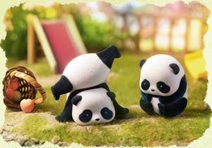 Panda Roll Daily Life Blind Box Series by 52 Toys
