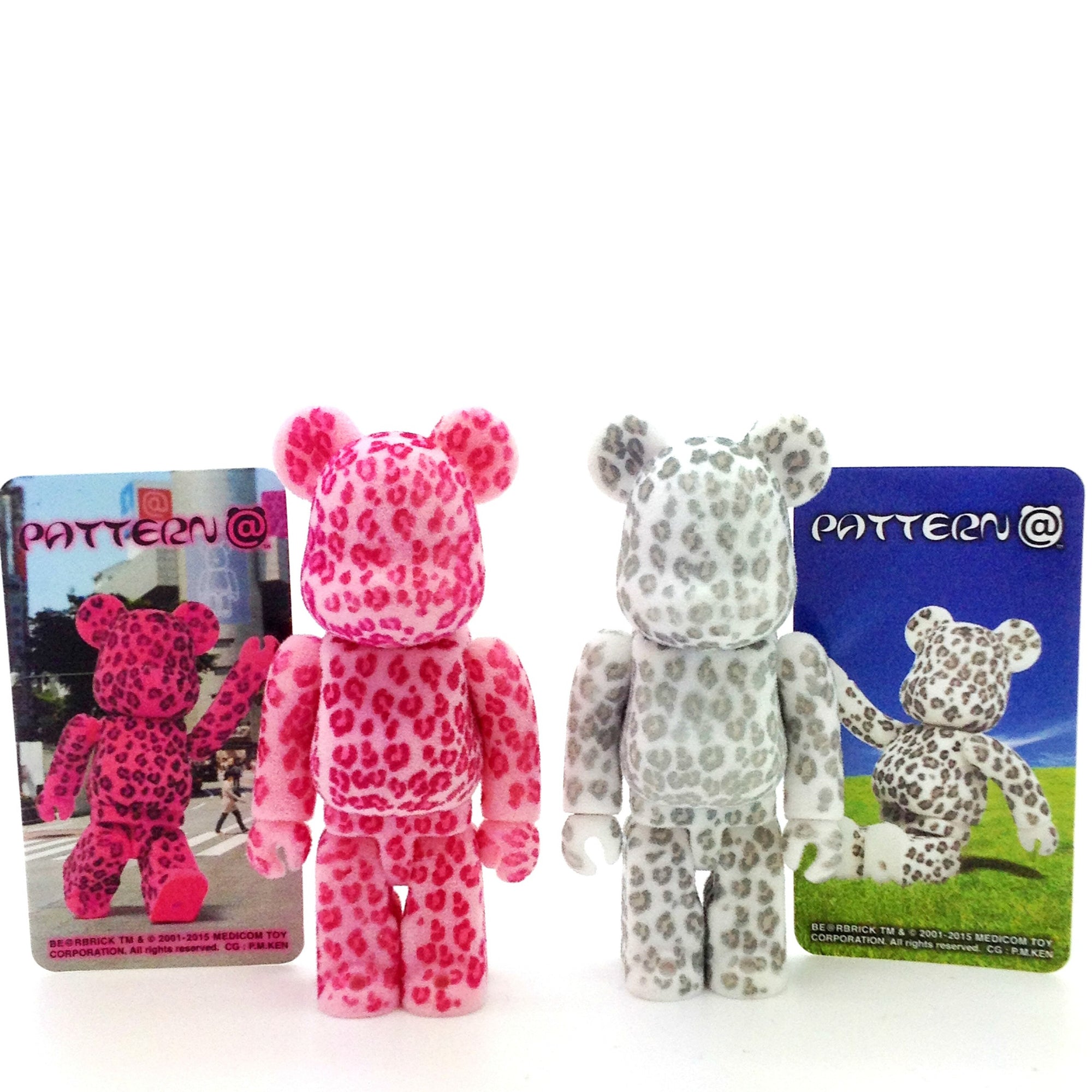 Bearbrick Series 30 - Pink Leopard and Grey Leopard (Secret Pattern) - Mindzai
 - 2