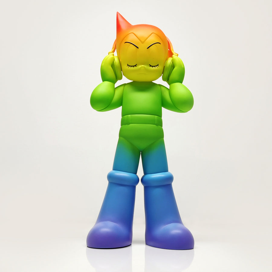 Astro Boy DJ Rainbow Edition Figure by ToyQube x Tezuka Productions