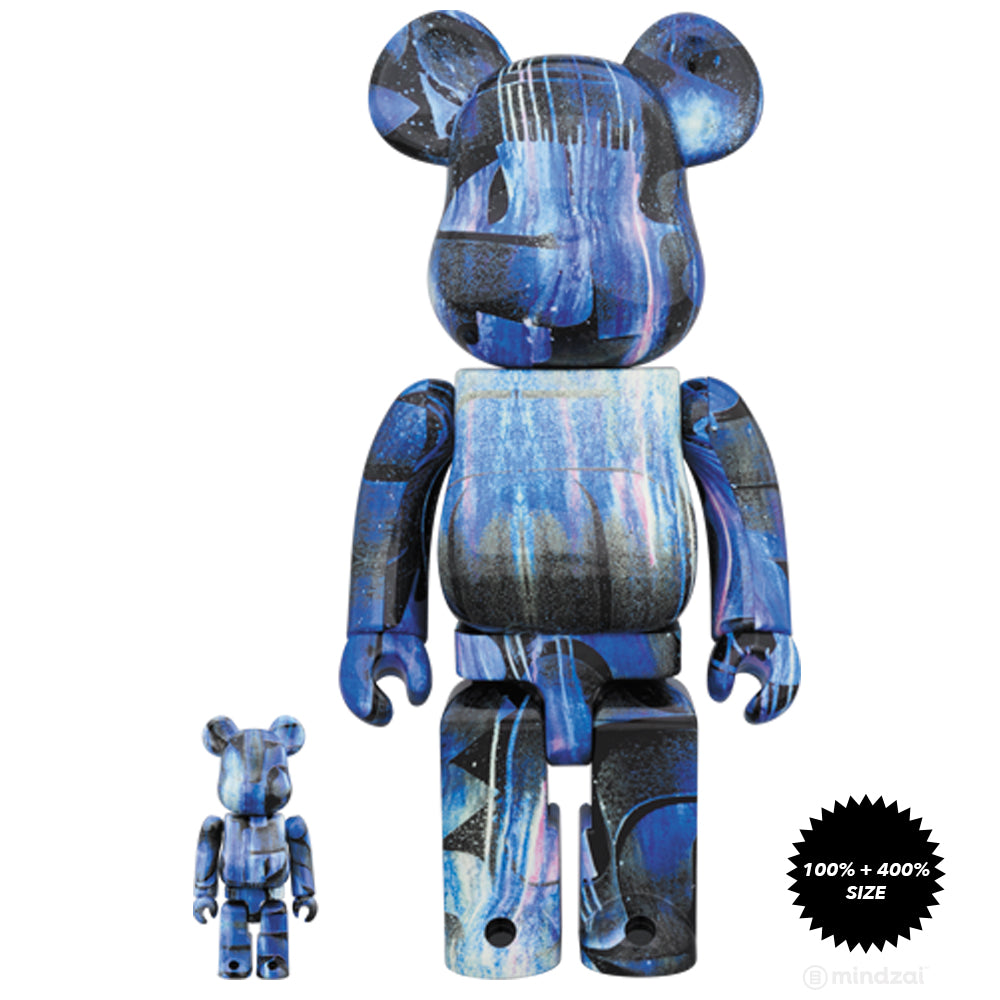 Rostarr 100% + 400% Bearbrick Set by Medicom Toy x Romon Kimin Yang