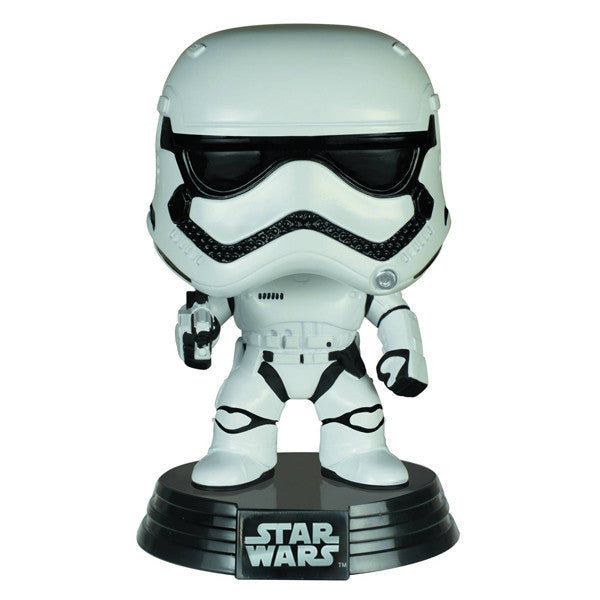 First Order Stormtrooper Pop Star Wars Vinyl Figure by Funko Mindzai