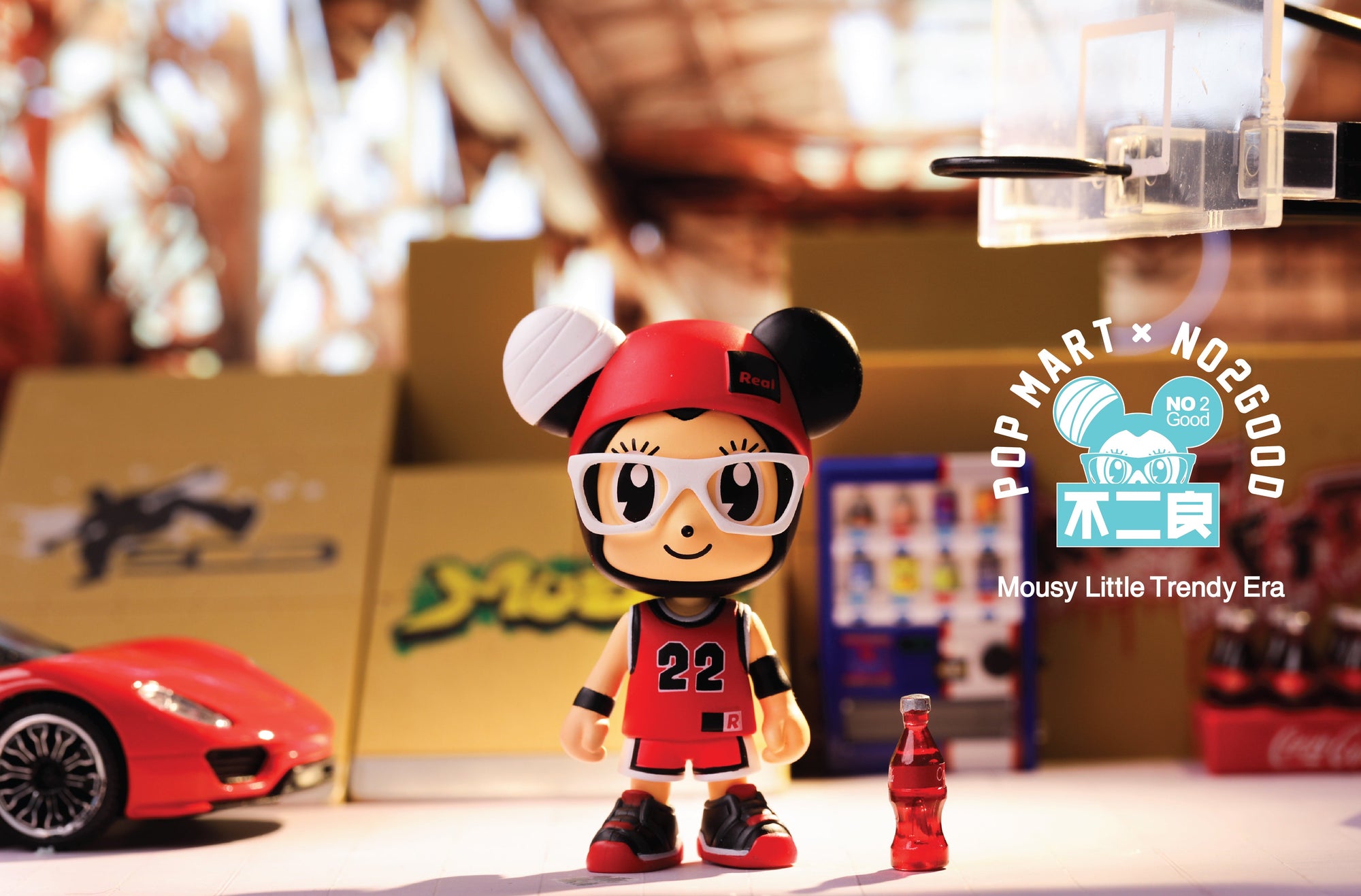 Mousy Little x Stay Real Trendy Era Blind Box Toy Series by No2Good x POP MART