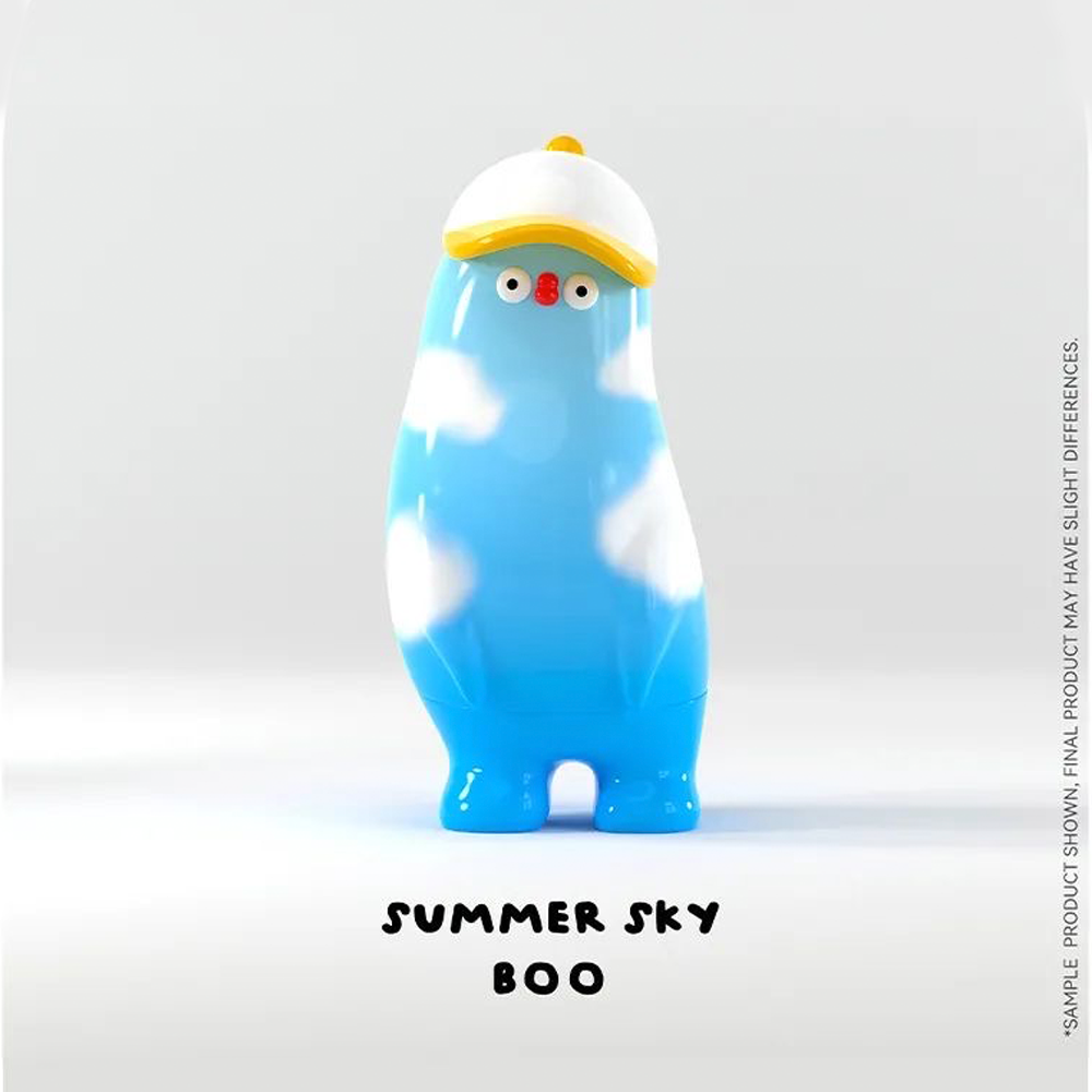 Summer Sky Banana Boo Limited Edition Art Toy by CJOY x Flabjacks - Exclusive