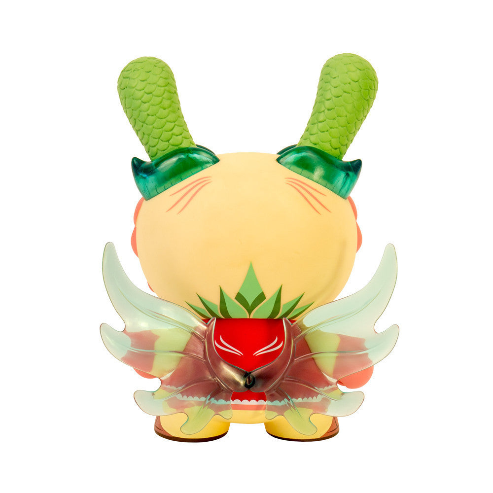 Imperial Lotus Dragon Dunny 8 inch by Scott Tolleson x Kidrobot - Mindzai  - 5