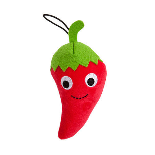 Yummy World 4&quot; Chili Pepper Plush by Heidi Kenny x kidrobot - Mindzai
