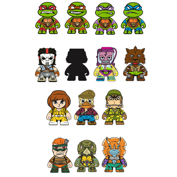 TMNT Shell Shock Mini Blind Box Series by Kidrobot - Mindzai