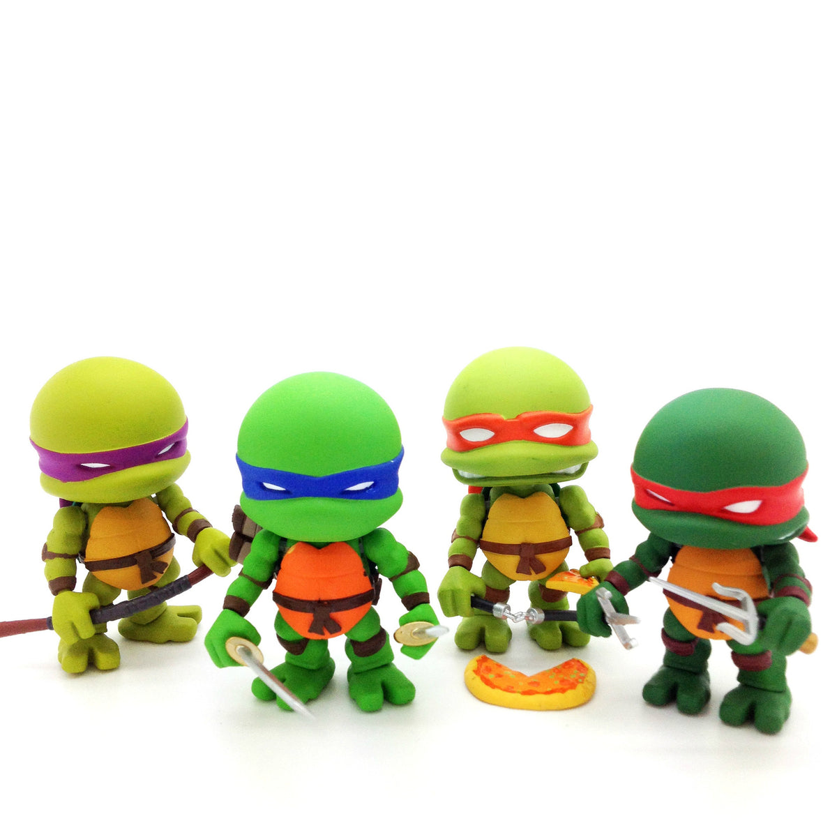 TMNT x Loyal Subjects Teenage Mutant Ninja Turtles Action Vinyls - Set of 4 - Mindzai
 - 1