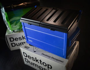 Blue Desktop Dumpster by TYOToys - Mindzai
 - 2