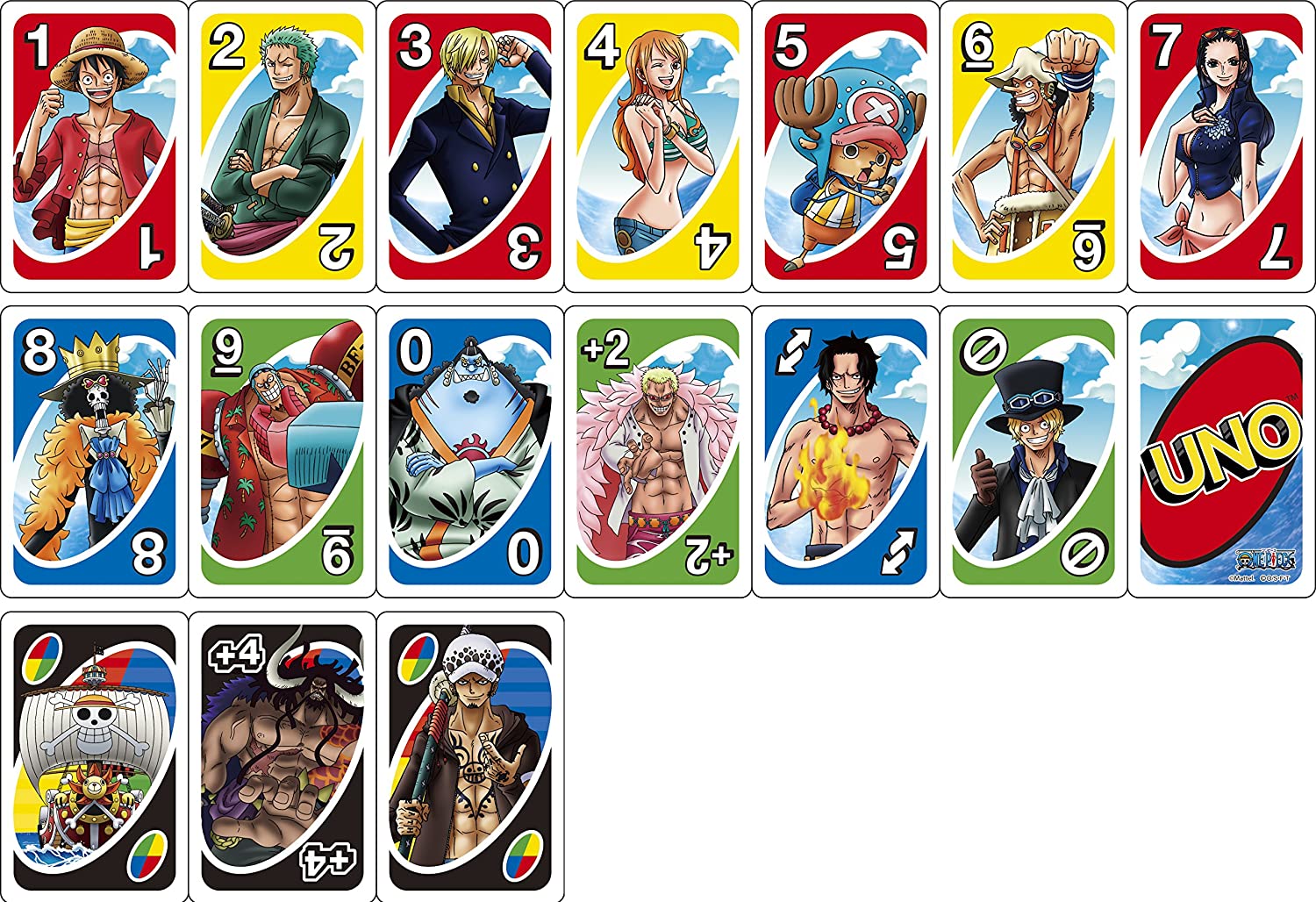 UNO x One Piece Card Game
