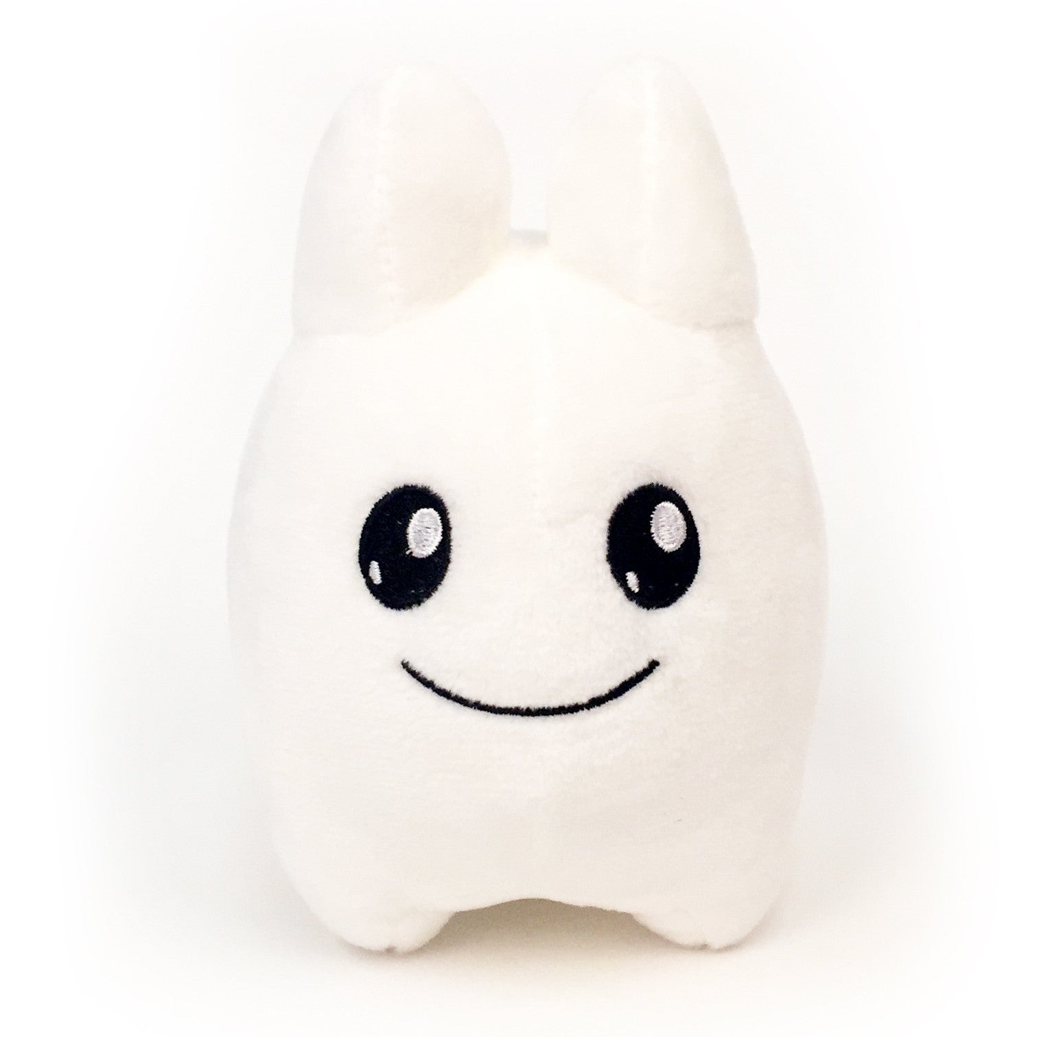 White Litton 4.5” Small Plush Toy by Kidrobot - Mindzai
 - 1