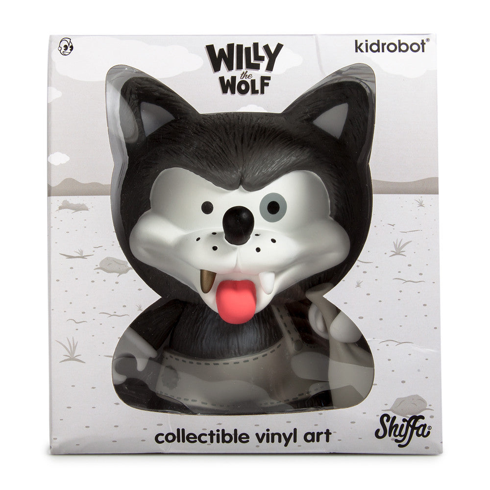 Willy the Wolf Toy Figure by Shiffa x Kidrobot - Mindzai
 - 10