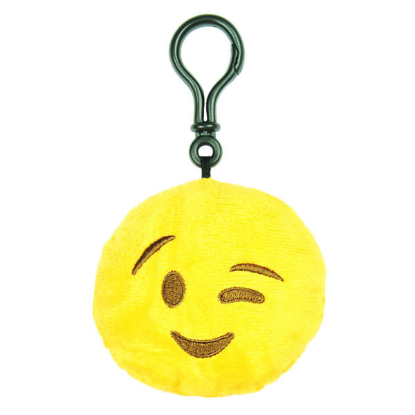 Wink Emoji Plush Toy Clip - Mindzai  - 1