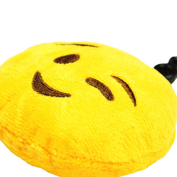 Wink Emoji Plush Toy Clip - Mindzai  - 2