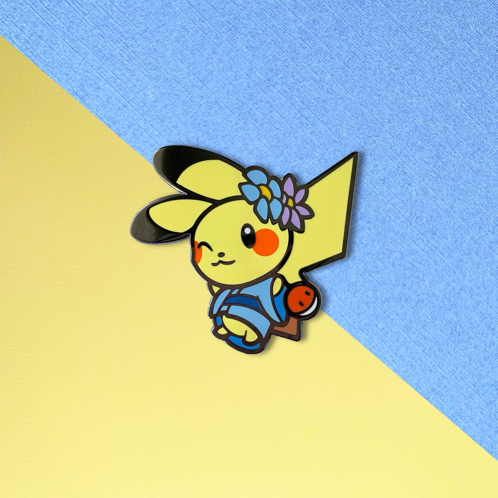 Yukata Pikachu Enamel Pin by Shumi Collective