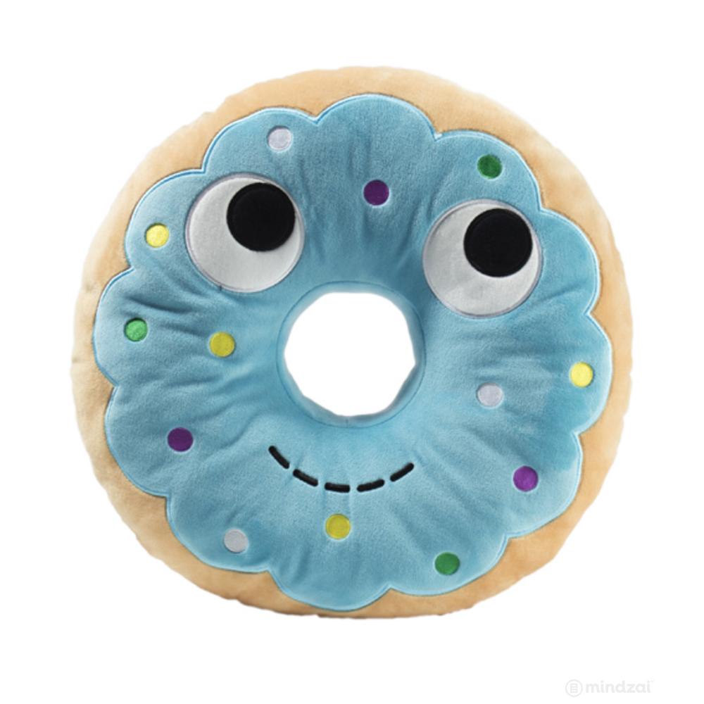 Yummy World Blue Donut 16-inch Plush Toy