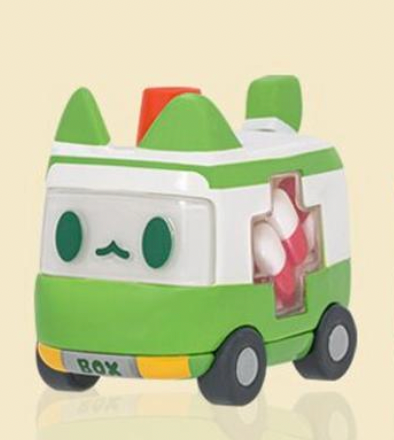 Ambulance - Box Cat Transport Series by Ratokim x Finding Unicorn