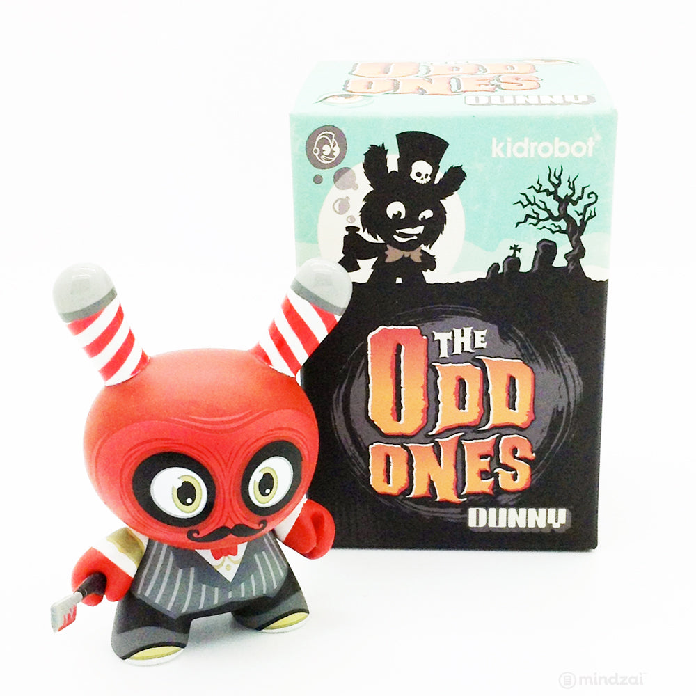 The Odd Ones Dunny Blind Box Series - Bloody Argh Barber (Case Exclusive)