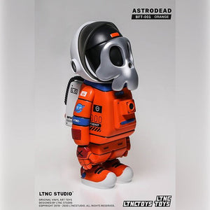 Astrodead Orange Art Toy Figure by LTNC Studio