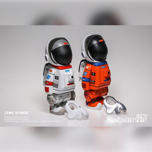 Astrodead Orange Art Toy Figure by LTNC Studio