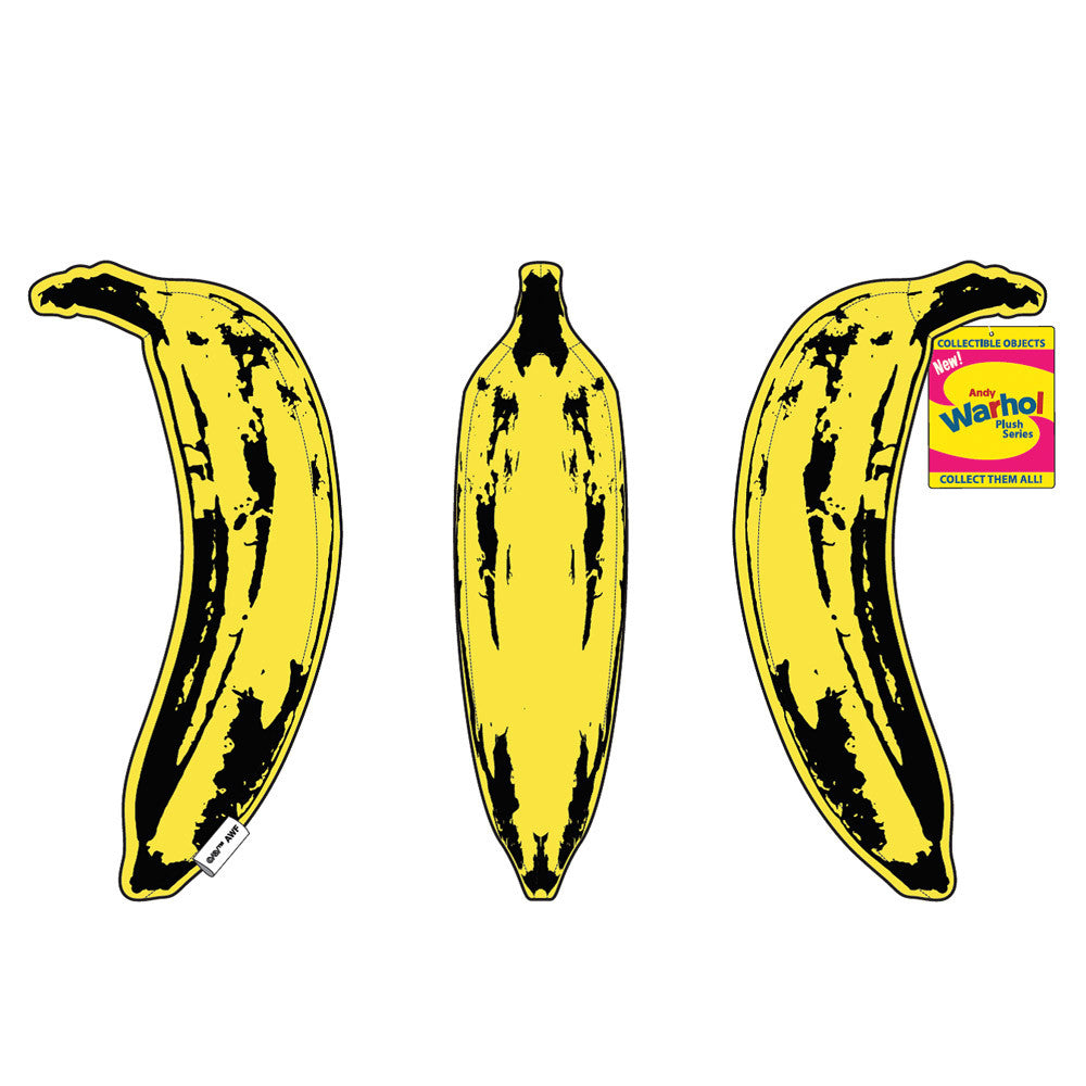 Andy Warhol Banana Medium Plush by Kidrobot - Mindzai  - 4